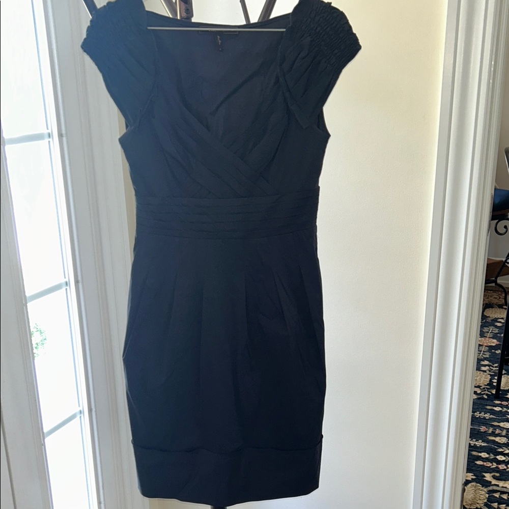 Elegant Navy Dress